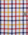 Checks: Red Navy Yellow Tattersall Chambray