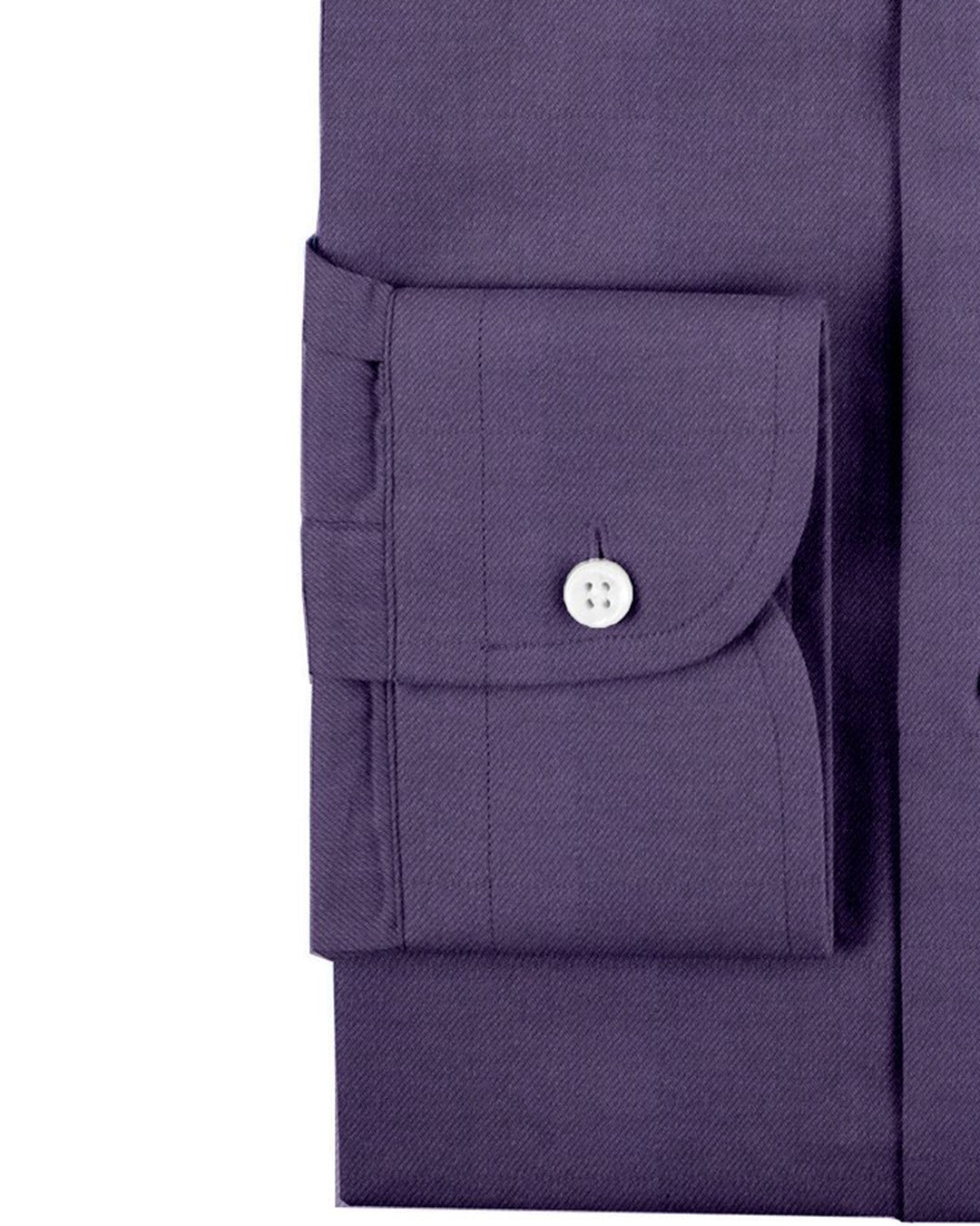 Cashmerello Alumo: Dark Purple Cotton Twill - 3