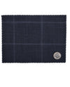 Loro Piana: Dark Blue Windowpane