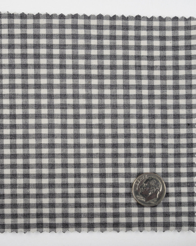 Albini: Grey Gingham