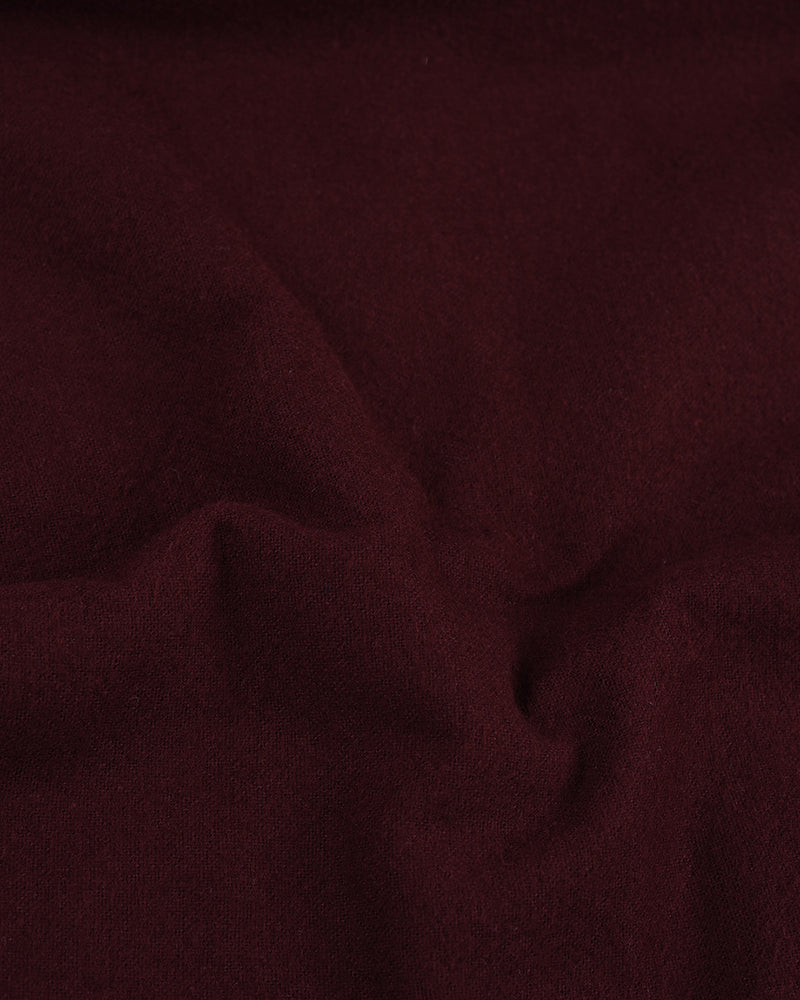 Wine Cotton Flannel