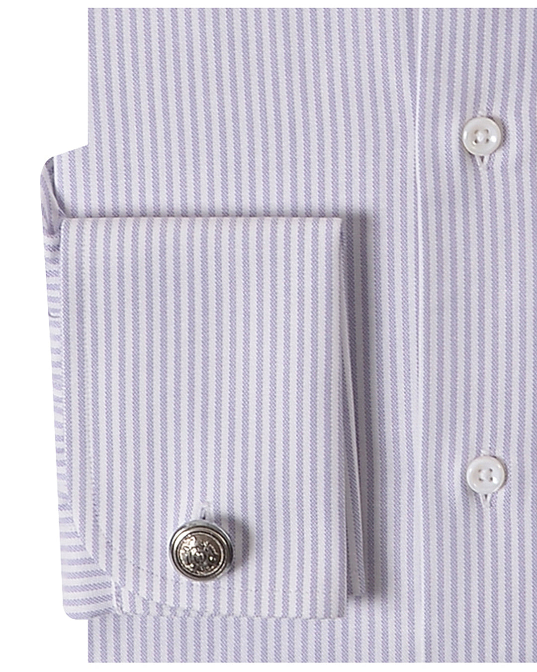 Alumo Heather Oxford  Purple Dress Stripes - 3