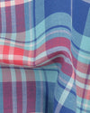 Sumer Light Blue Red Madras Checks