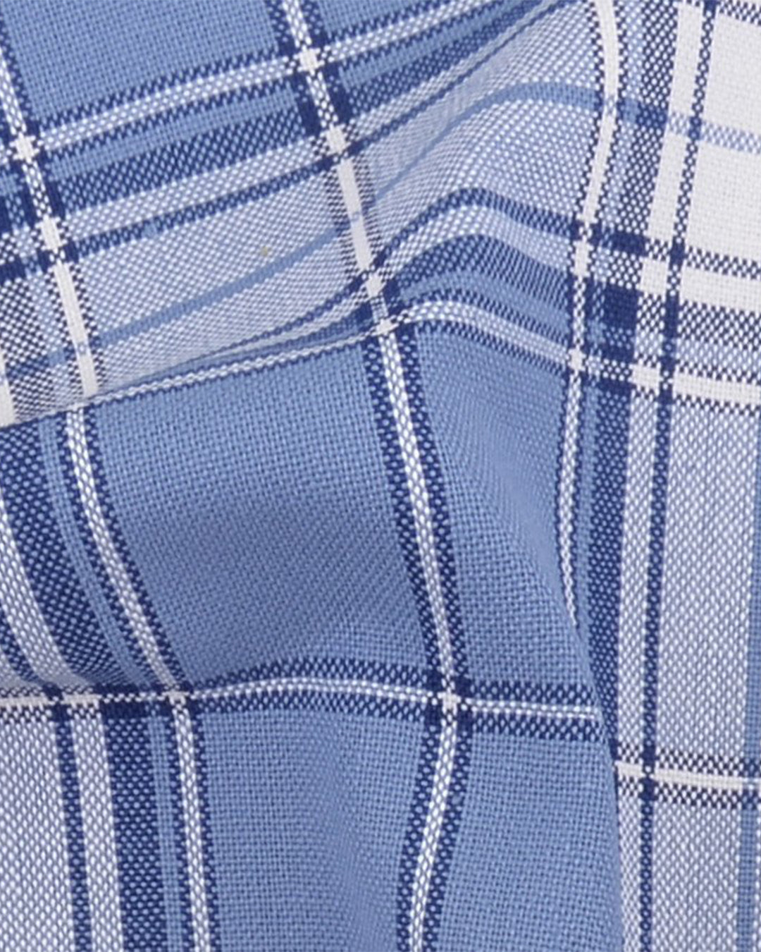Shades Of Blue Madras Checks - 4