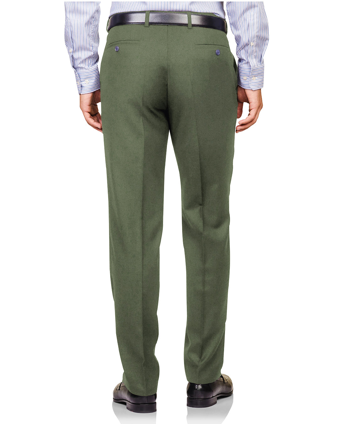 Brisbane Moss Green Twill - 2
