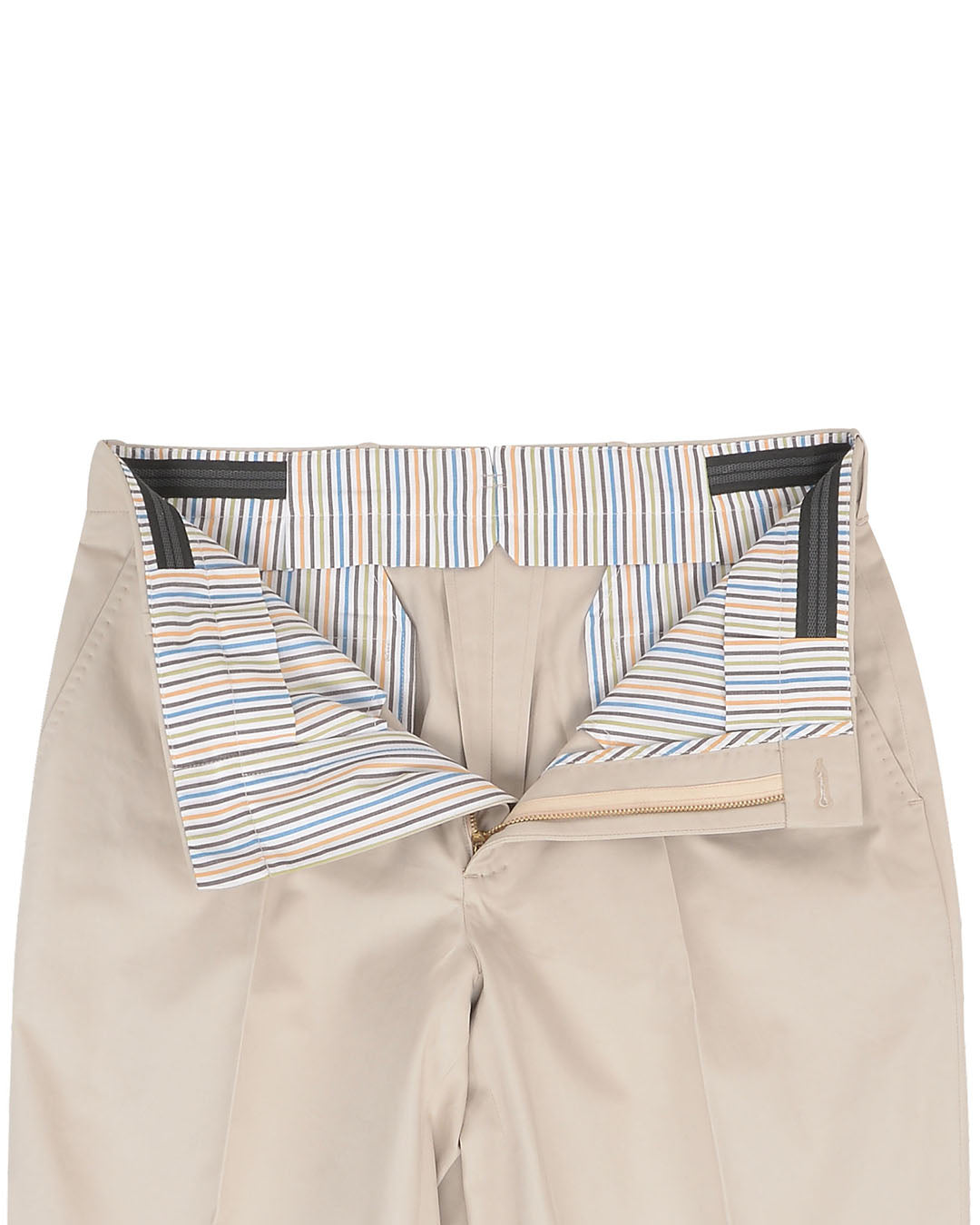 Beige Cotton Chino - 4