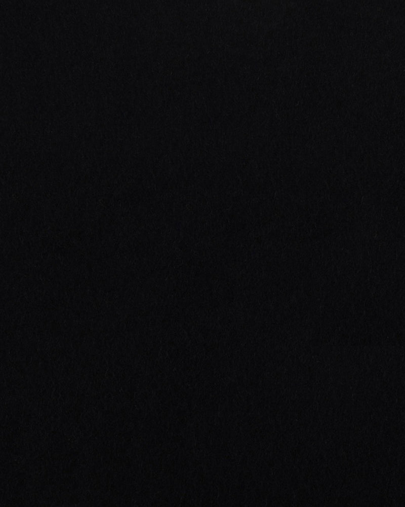 EZS Black Wool Heavy Flannel Pant