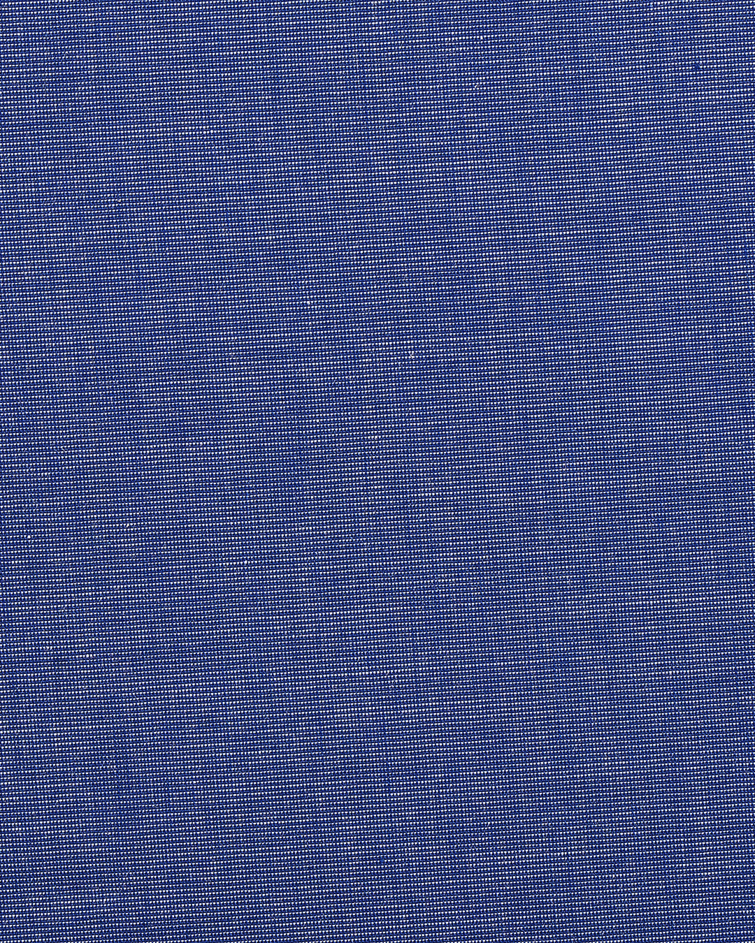 Blue End on End Dress Shirt - 4