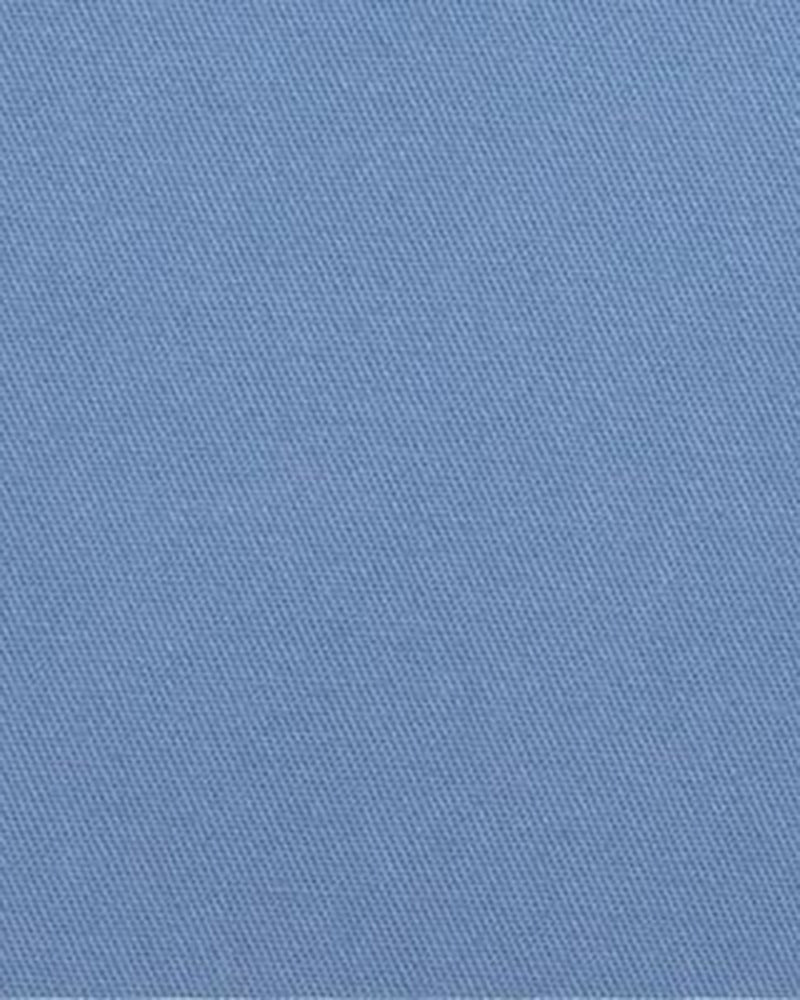 Blue Business Shirt: Soft, Weighty and Wrinkle Free