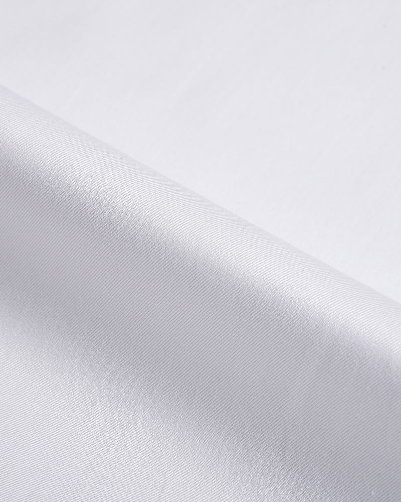 EZS Brembana 2-Ply Giza White Business Twill Shirt