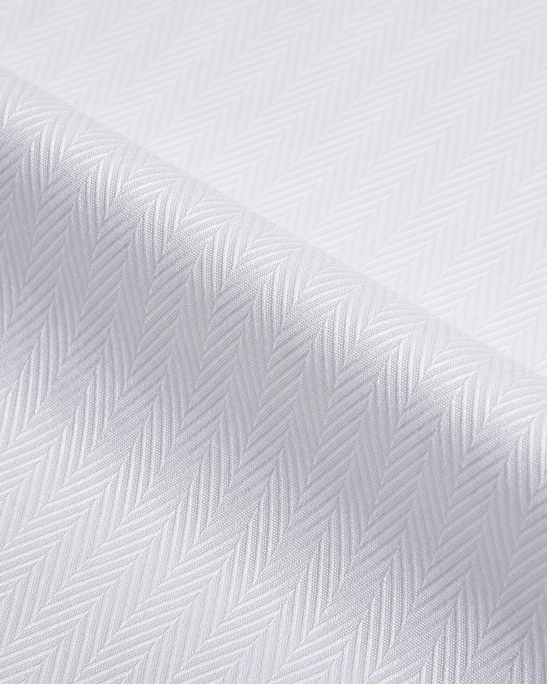 Brembana White Herringbone Shirt - 10