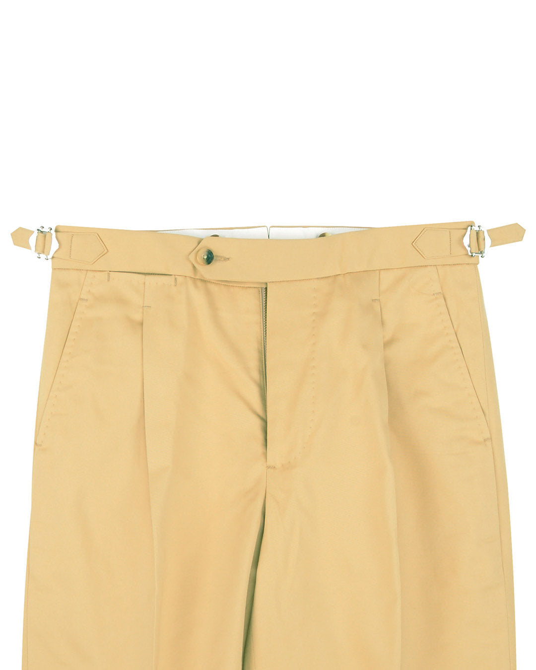 Brisbane Moss Beige Cream Twill - 2