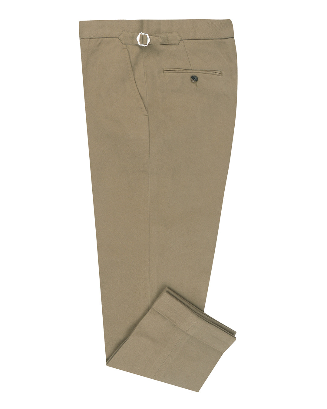 Brisbane Moss Fawn Heavy Cotton Twill - 1