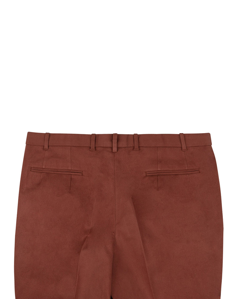 Brown 4-Way Stretchable Soft Chinos
