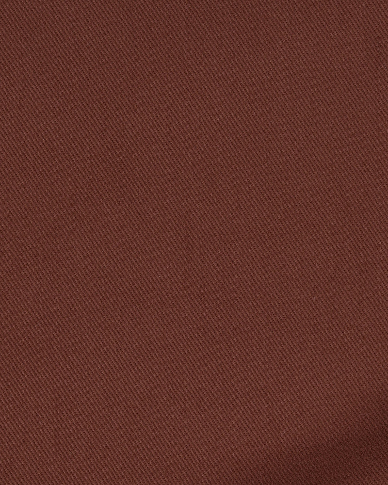 Brown 4-Way Stretchable Soft Chinos