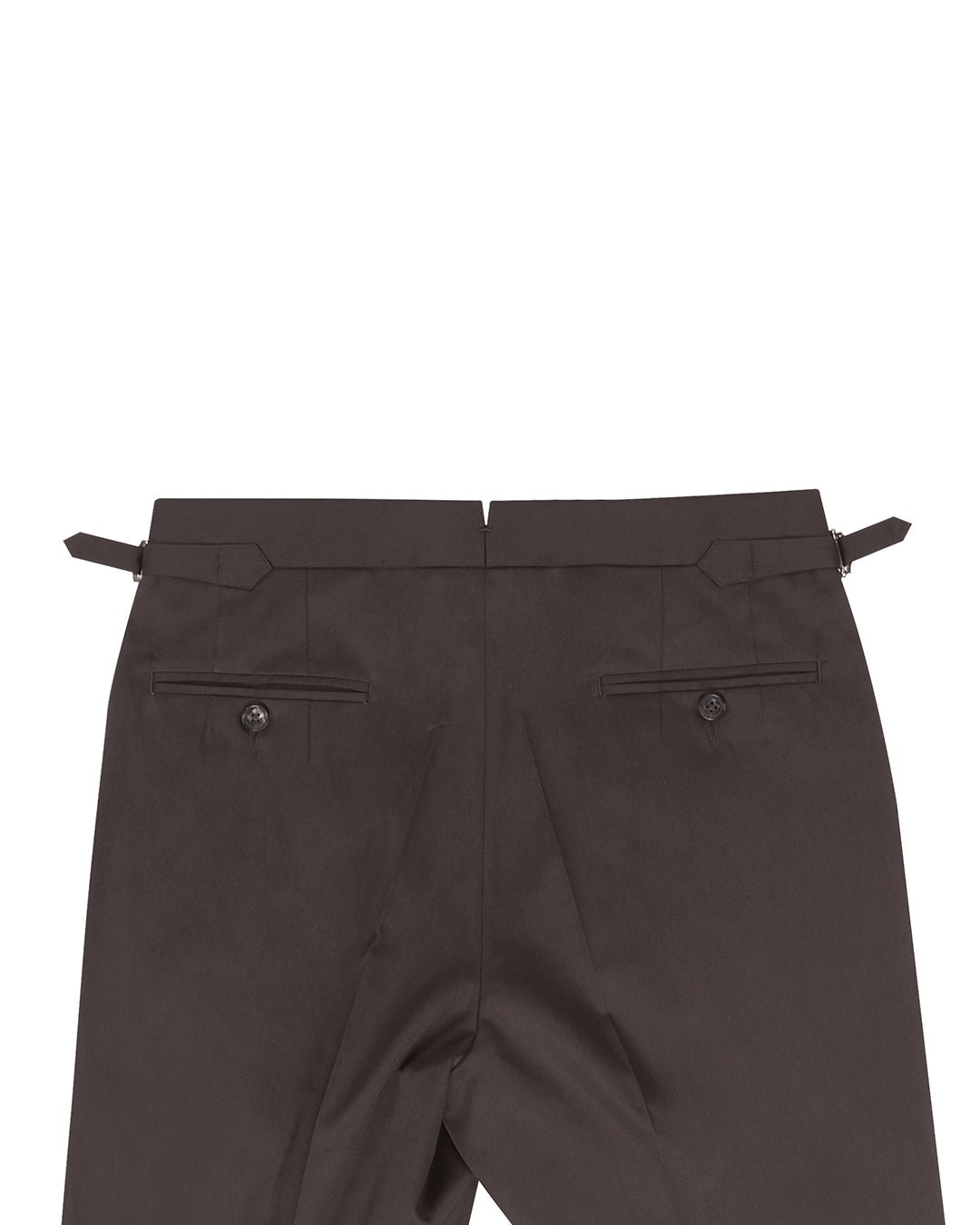 Choco Brown Plain Chino - 4