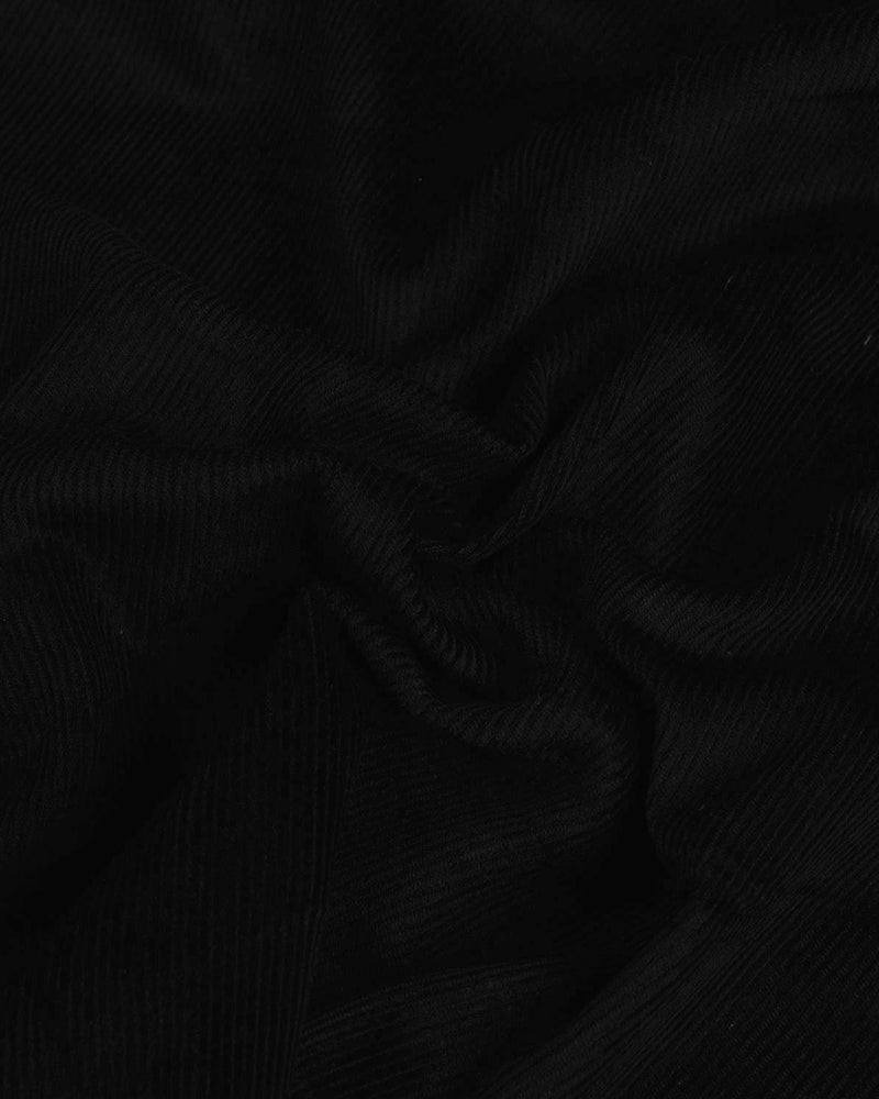 Corduroy: Black 15 Wale