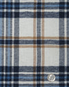 Blue &White Tartan Checks Work Shirt