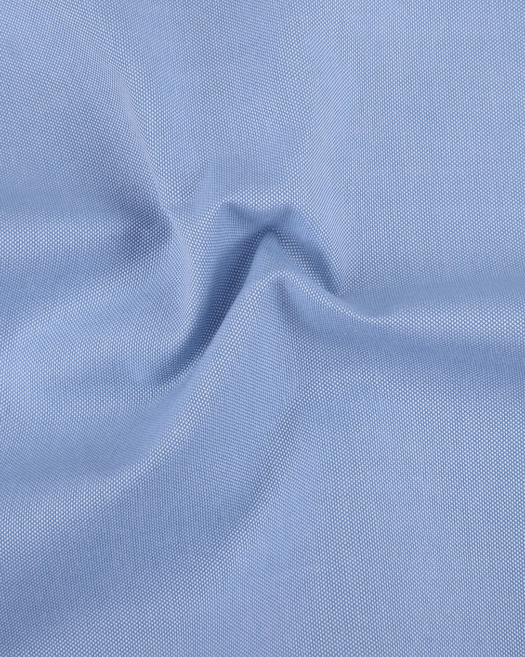 Mid Blue Pinpoint Oxford Dress Shirt - 5