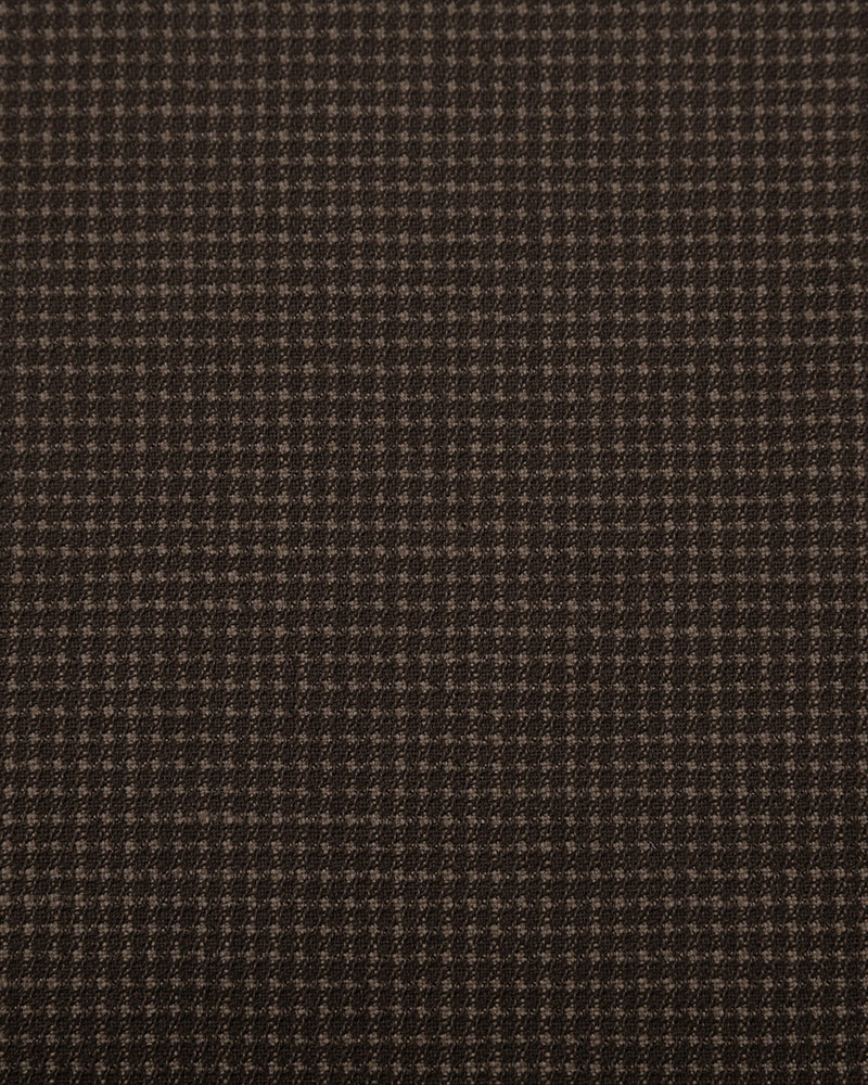Drapers Tobacco Brown Micro Houndstooth Pants