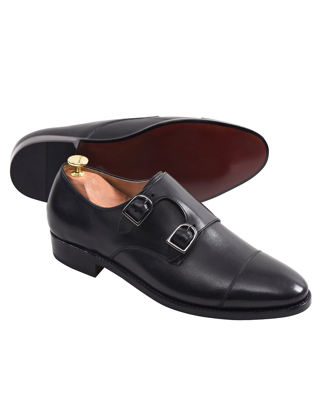 Double Monk Strap Black - 4