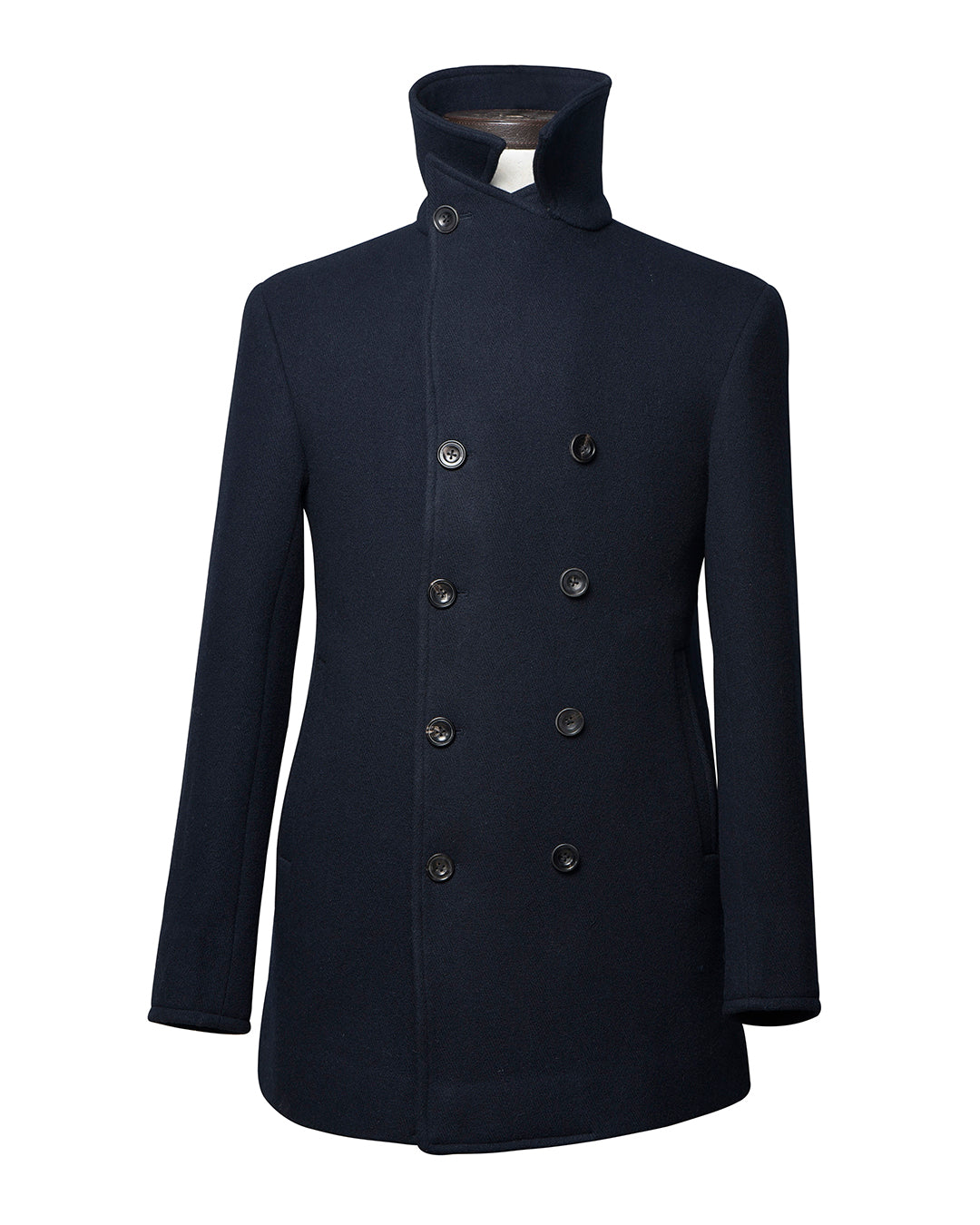 Dugdale Wool Peacoat - Navy - 4