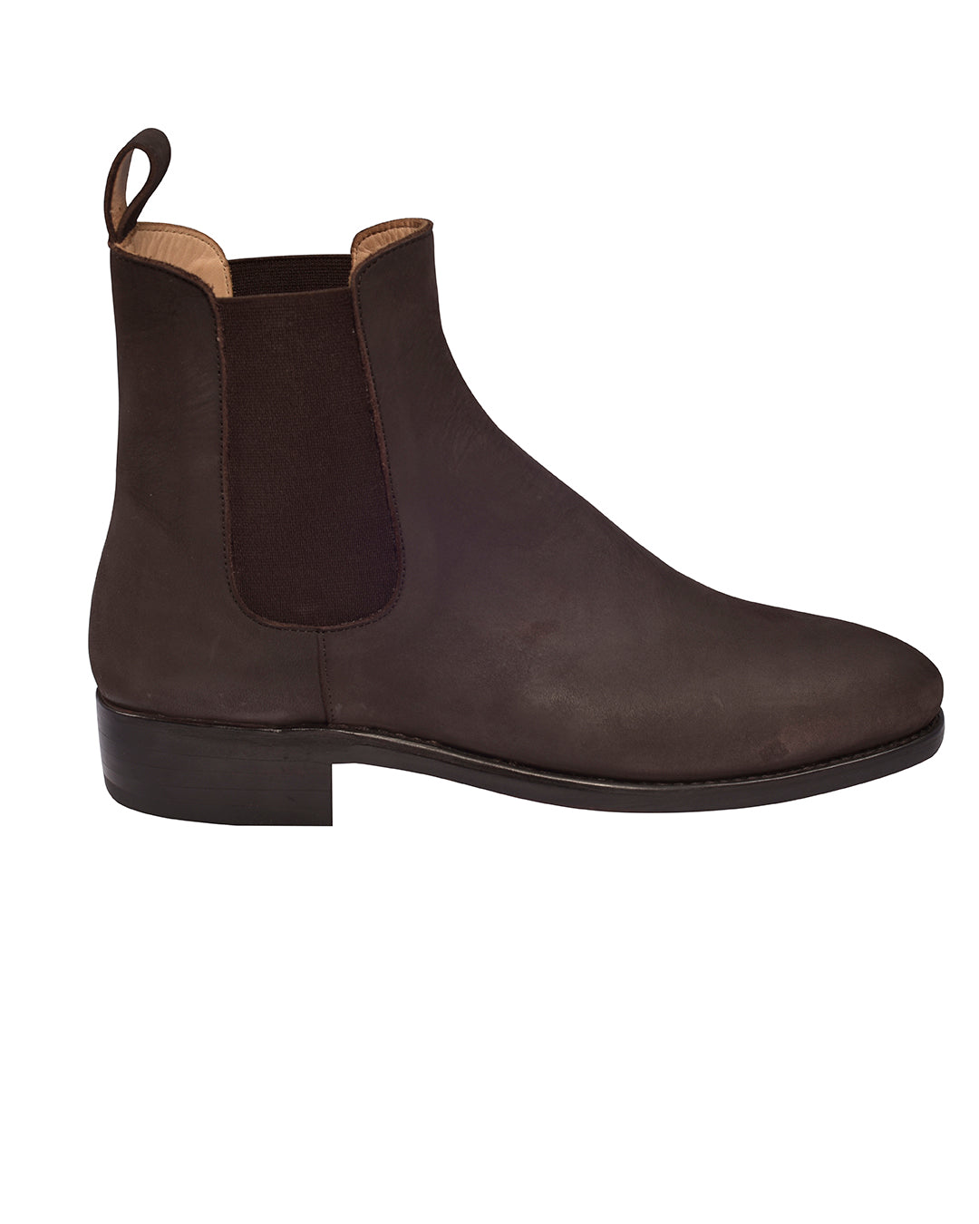 Chelsea Boots Nubuck Brown - 1