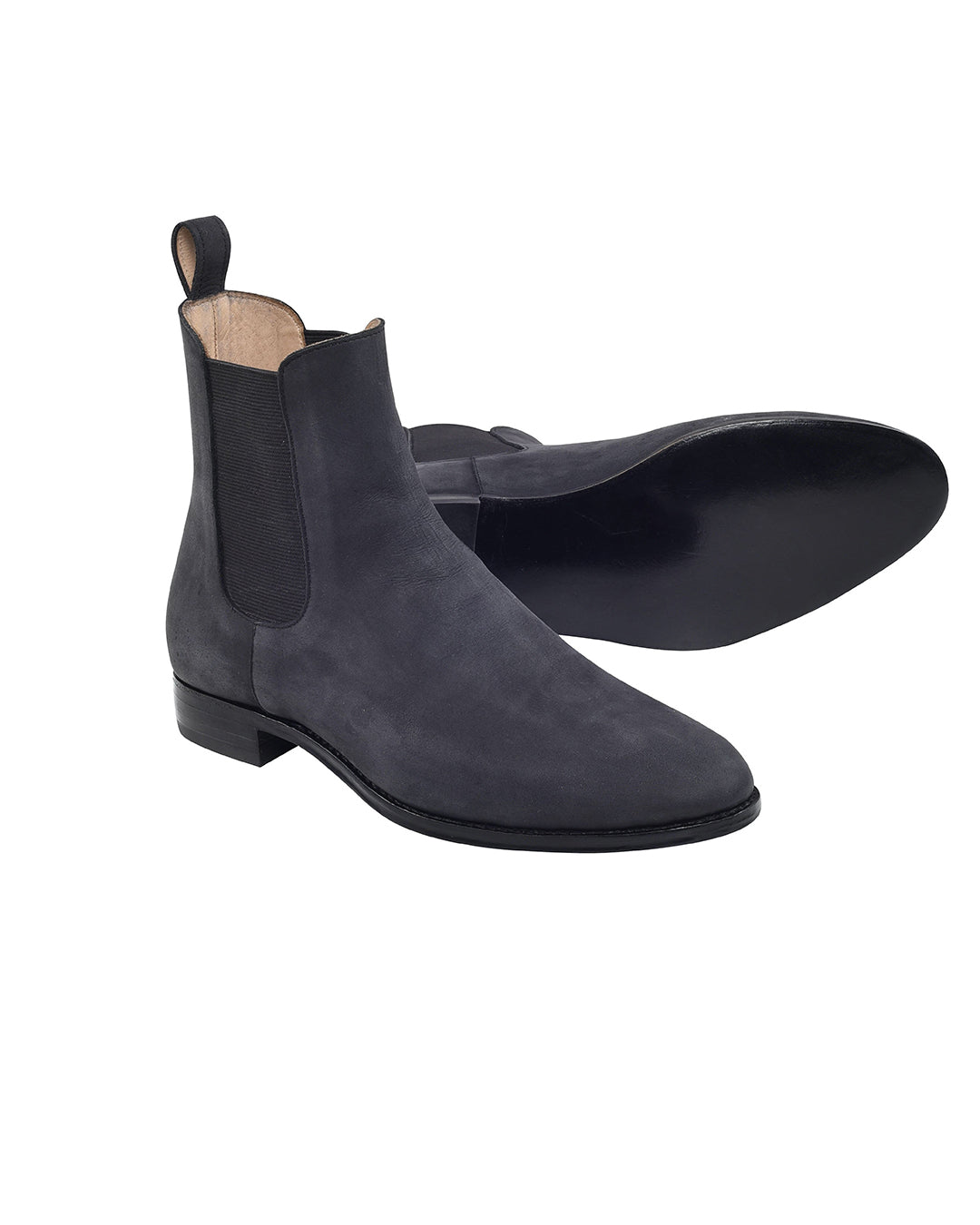 Chelsea Boots Nubuck Black - 4