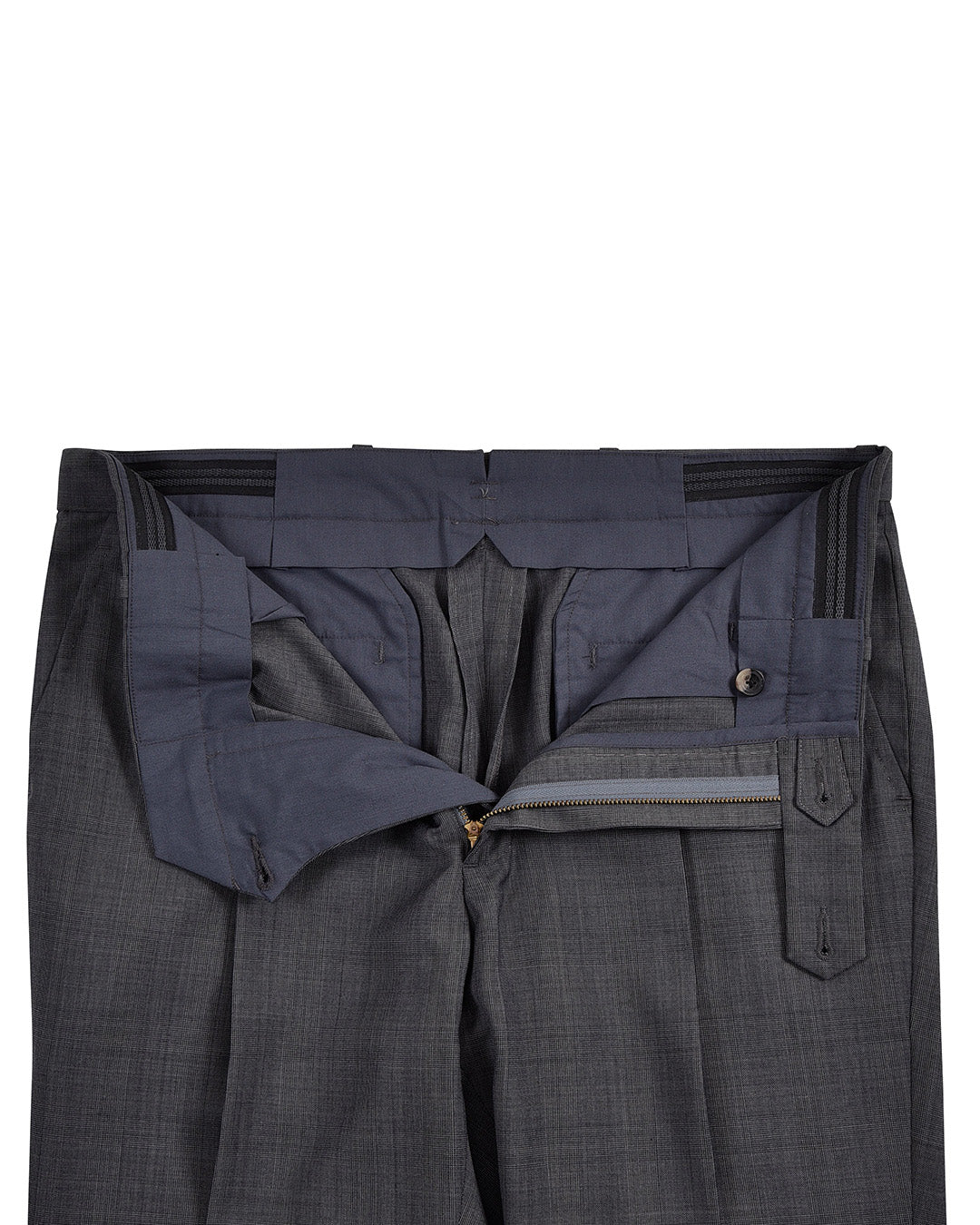 Grey Prince of Wales Dress Pant - 4