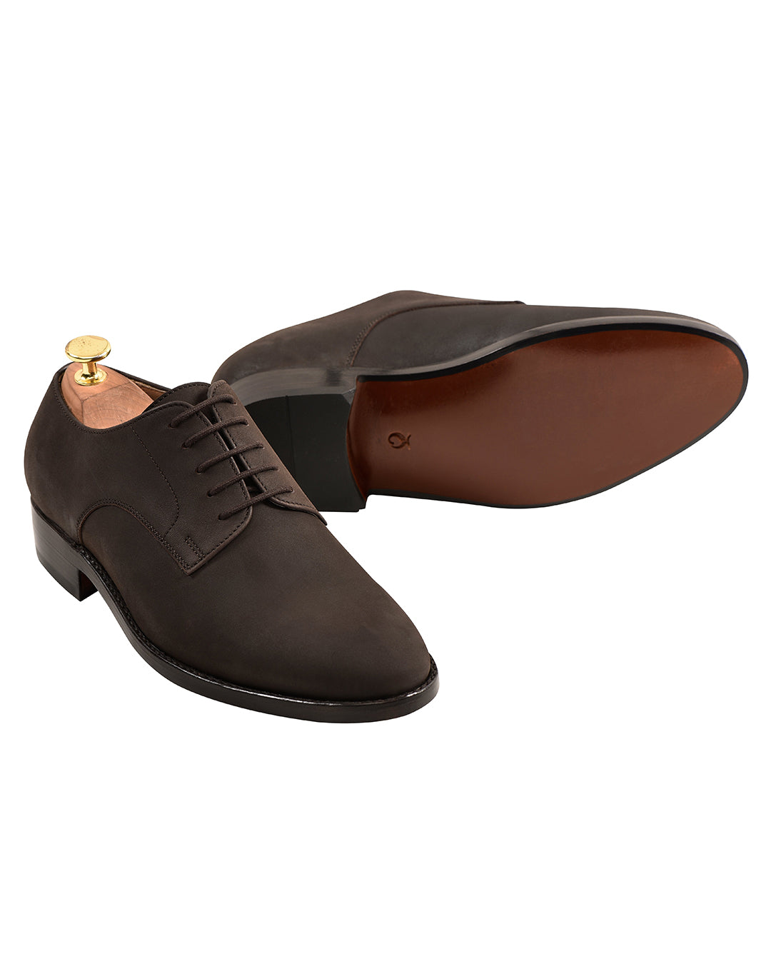 Nubuck Derby Brown - 6