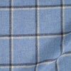Cap Tweed in Blue Windowpane