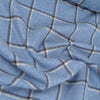 Cap Tweed in Blue Windowpane