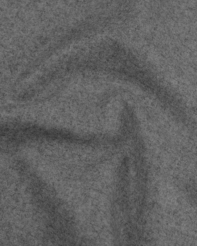 EThomas Grey 15Oz Flannel Topcoat