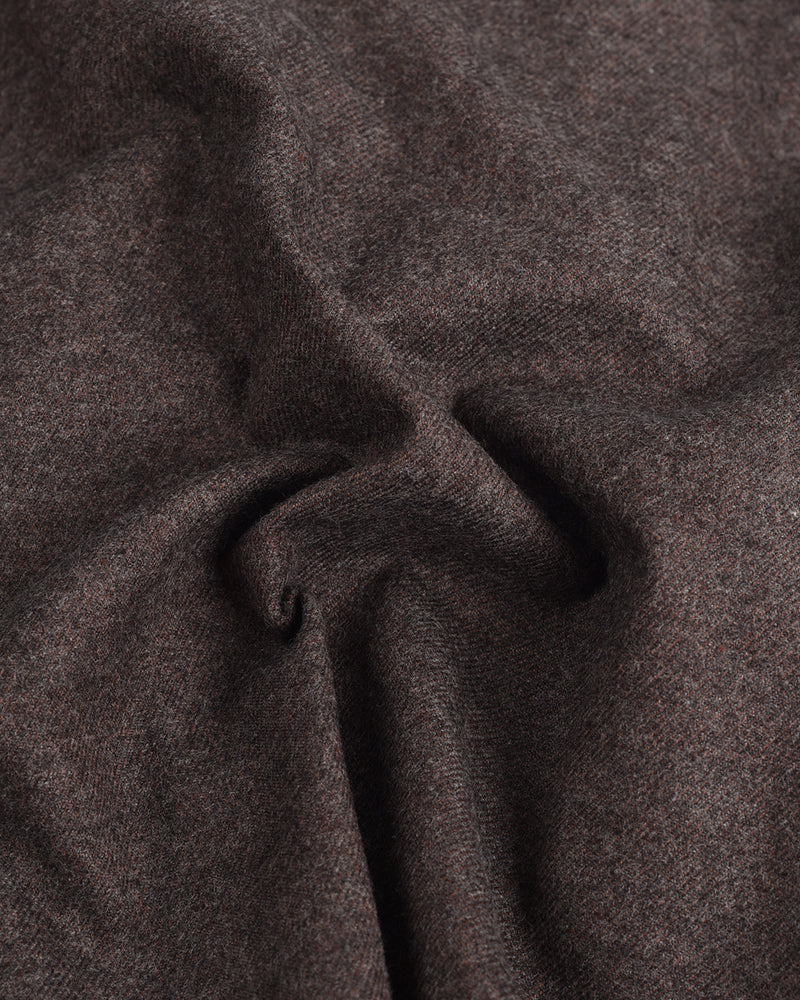 Mahogany Brown Cotton Flannel