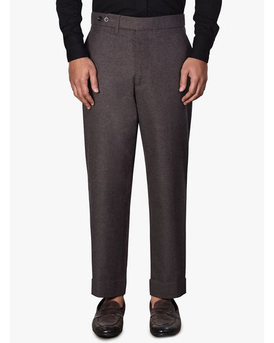 Mahogany Brown Cotton Flannel