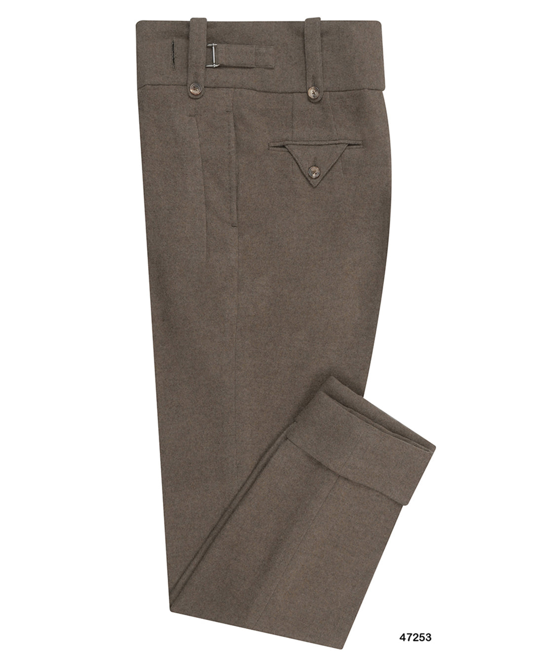 Drago 5% Cashmere 95% wool: Fawn Flannel - 1