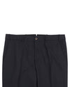 Dugdale Fine Worsted Pant- Midnight Plain