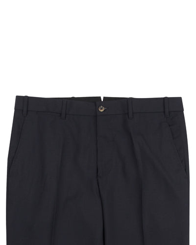 Dugdale Fine Worsted Pant- Midnight Plain