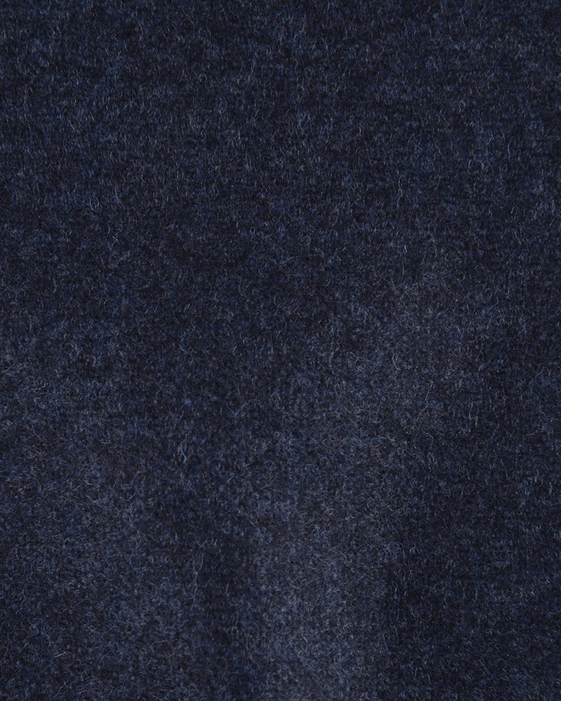 EThomas Wool Cashmere: Dark Blue Wool