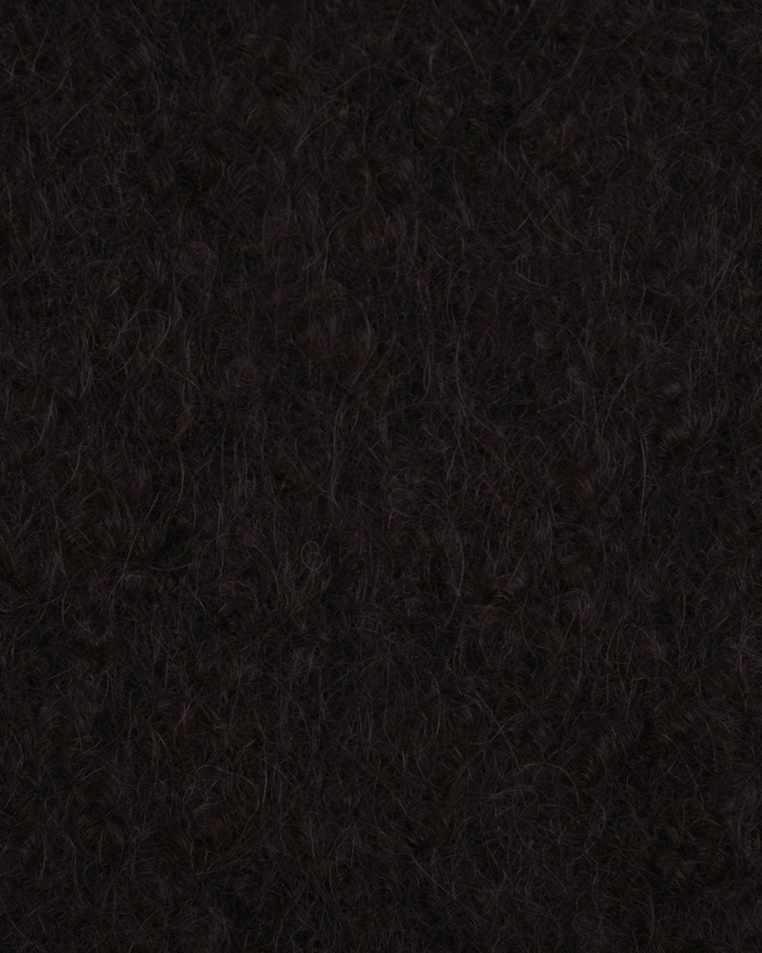 EThomas: Dark Brown Slubby Mohair Jacket - 3