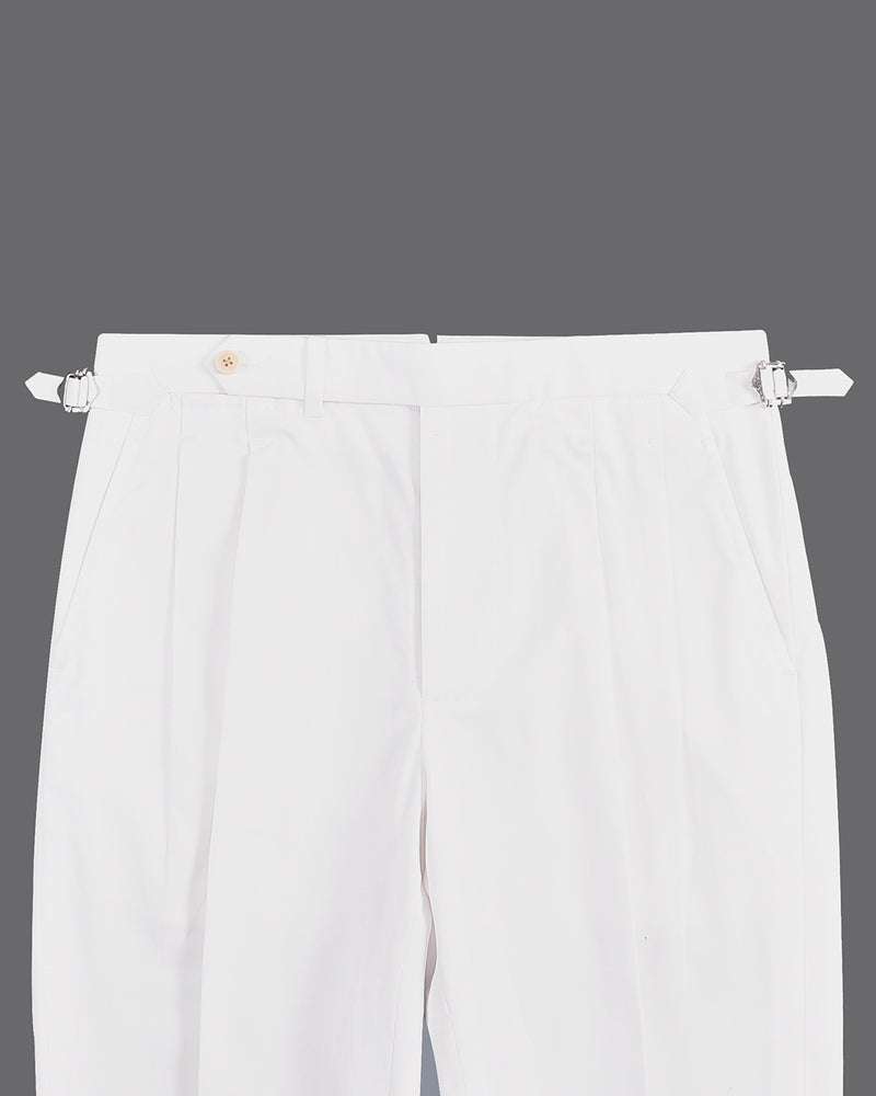 Cotton: White Summer Twill