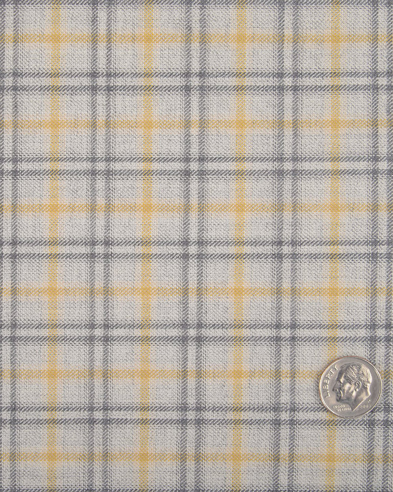 EThomas Yellow Green Checks Jacket