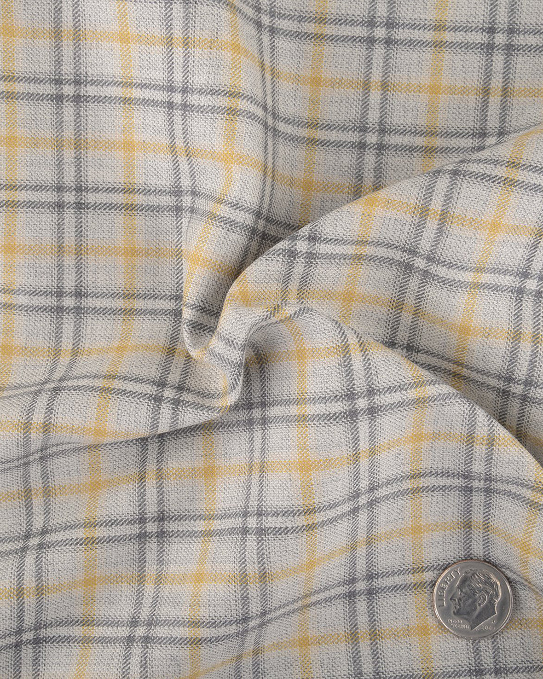 EThomas Yellow Green Checks Jacket - 3