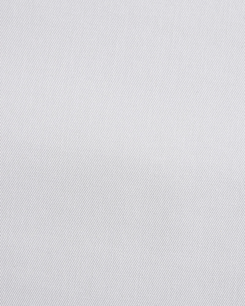 Fine White Twill Shirt