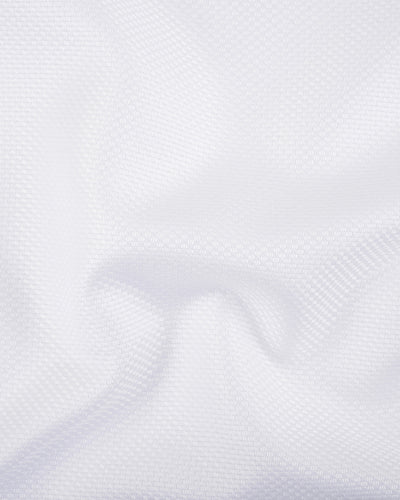 Grandi and Rubinelli Fine White Basket Weave