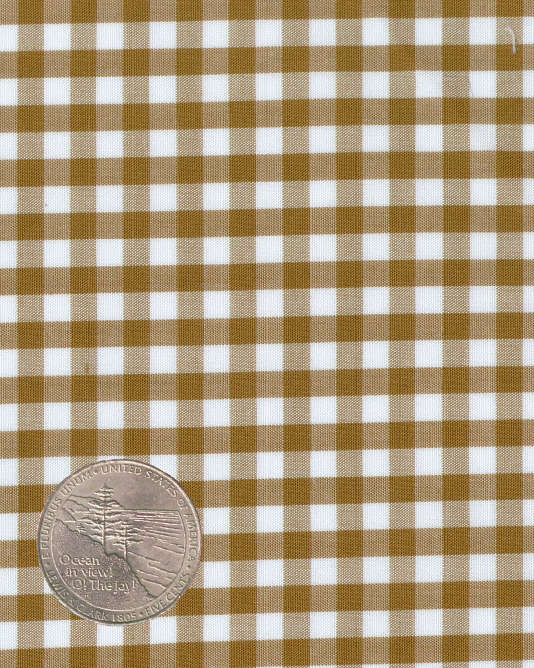 Light Brown Gingham - 4