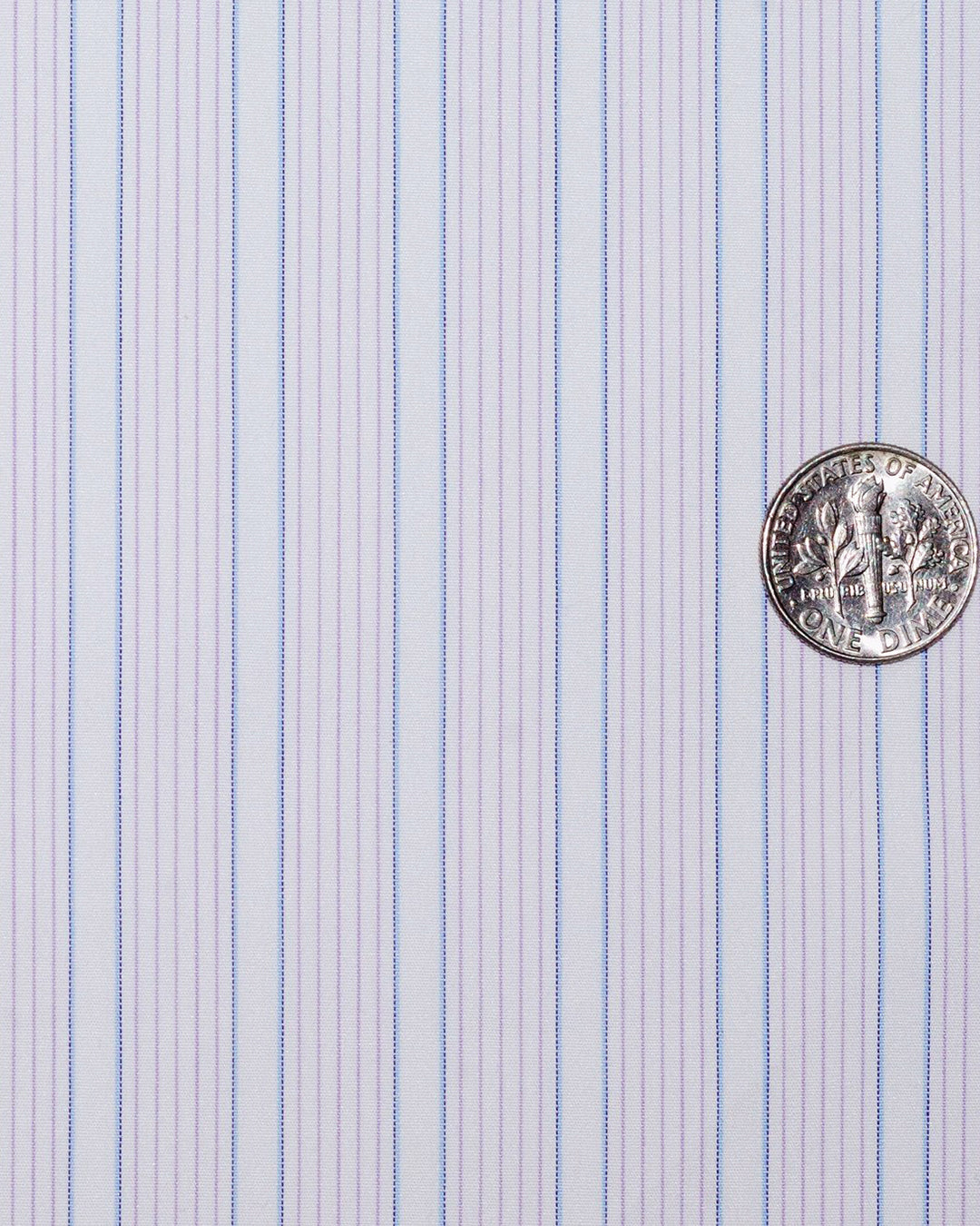 Sic-Tess White Purple Stripes With Silk - 4