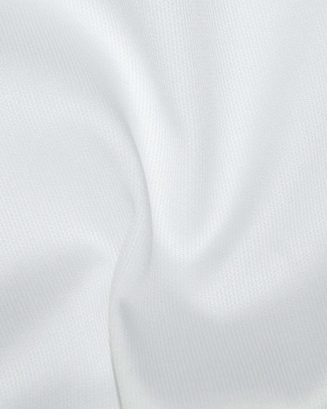 Scabal White Dobby HairLine Stripes - 4