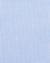 The Finest - Blue Micro Gingham Twill 300/4