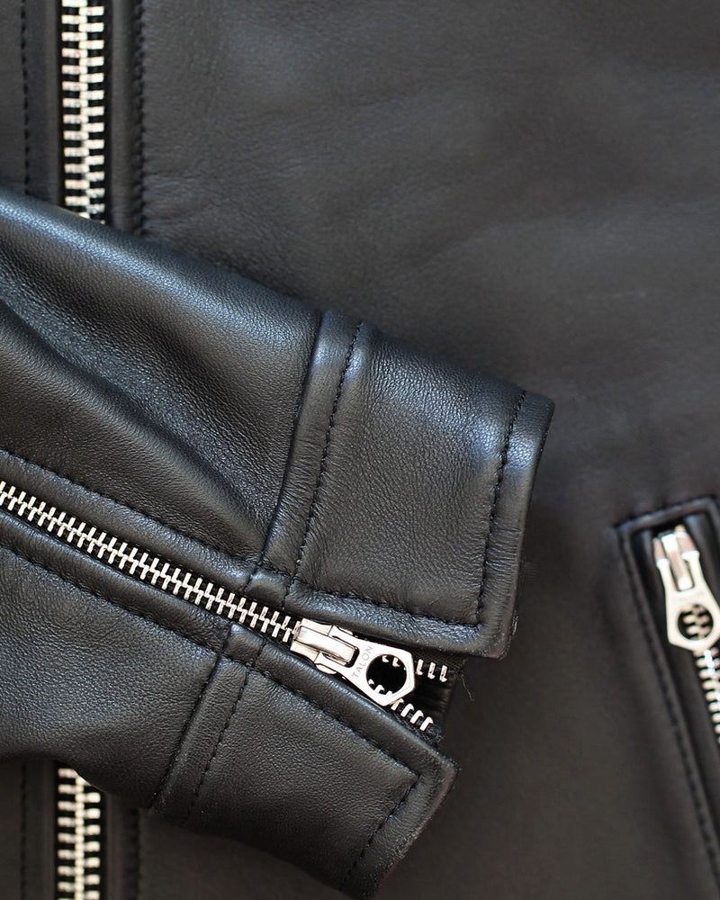 Styleforum+Luxire: Leather Moto Jacket MTM